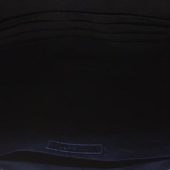 YSL Saint Laurent Graphic Palm Tree Fabric Clutch (15" x 10") - Picture 8 of 9